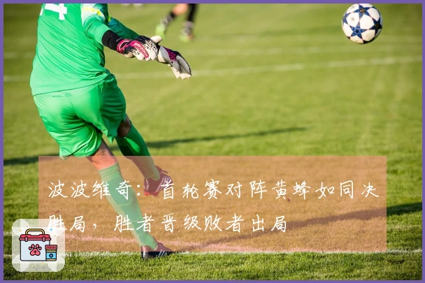 波波维奇：首轮赛对阵黄蜂如同决胜局，胜者晋级败者出局